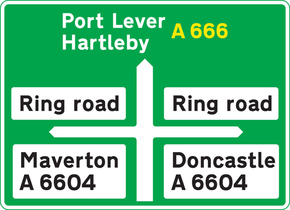 Primary route forming part of a ring road
